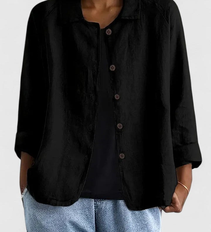 Shirttail-Hem Top by Eleanor Vale