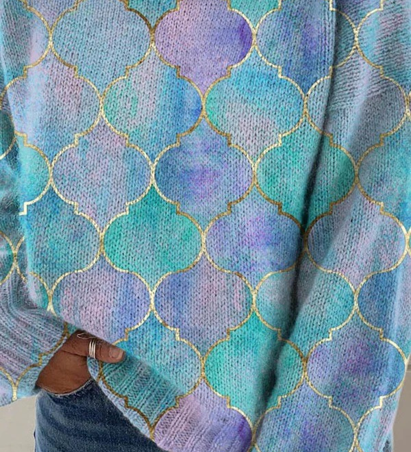Gilded-Trellis Jumper by Eleanor Vale