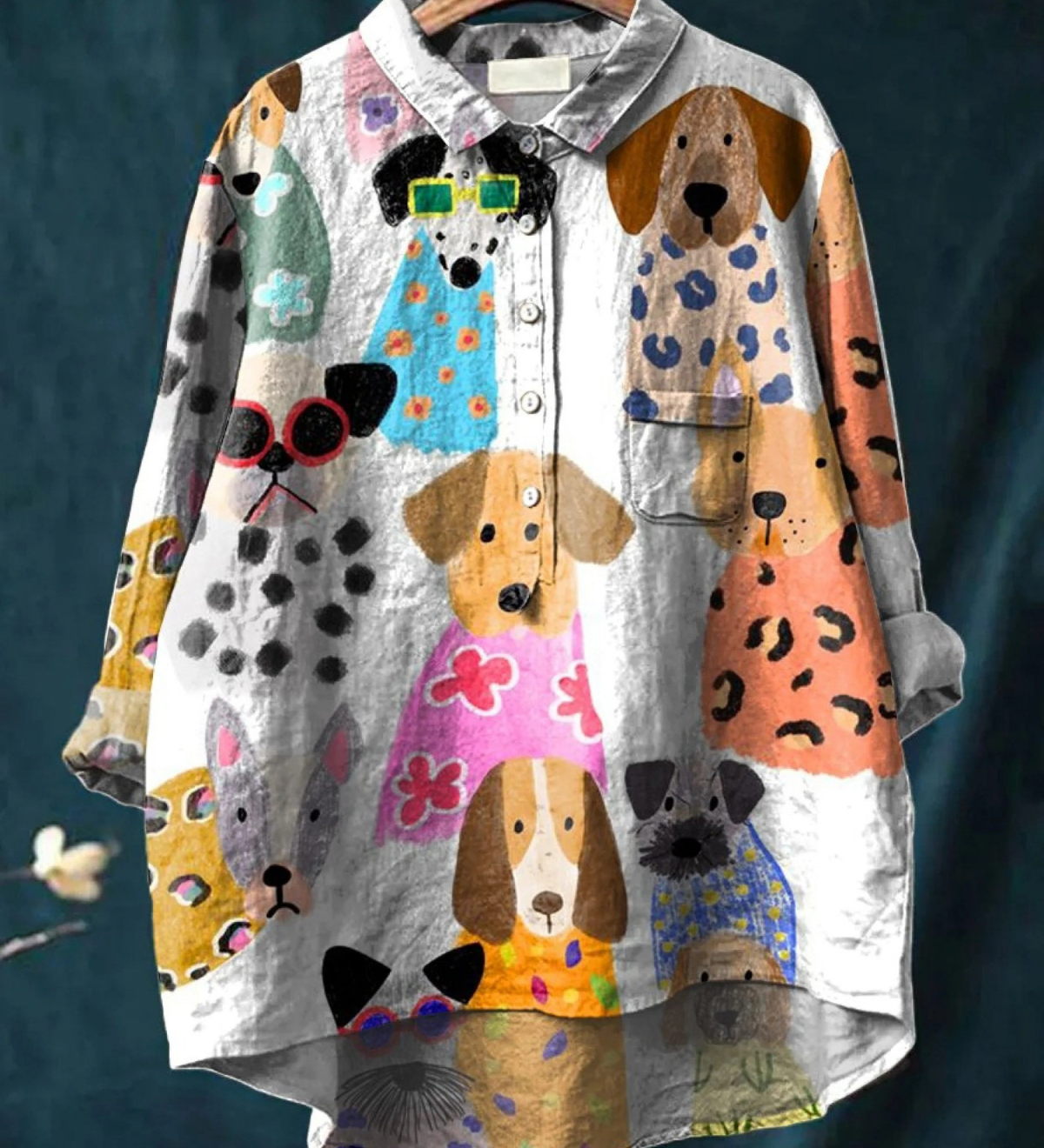 Dog-Face Shirt by Eleanor Vale
