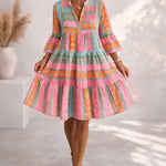 Ruffle-Cuff Midi Dress by Eleanor Vale