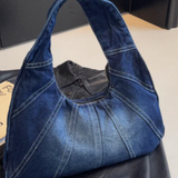 Woman carrying a casual shoulder bag