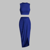 Draped-Skirt Co-Ord Set by Eleanor Vale