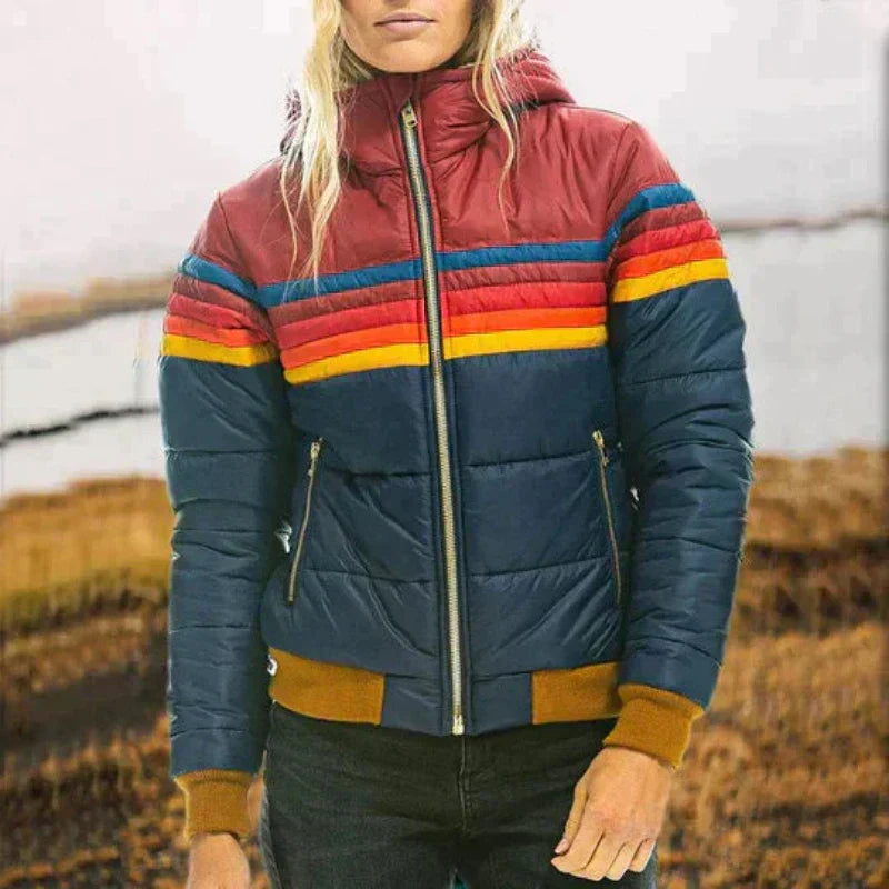 Striped-Chest Jacket by Eleanor Vale