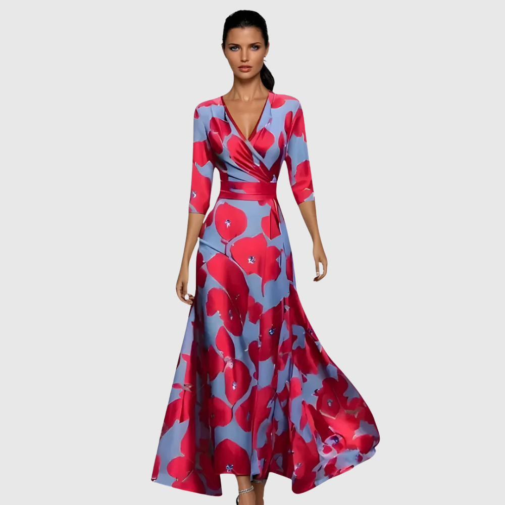 Pastel-Botanical Maxi Dress by Eleanor Vale