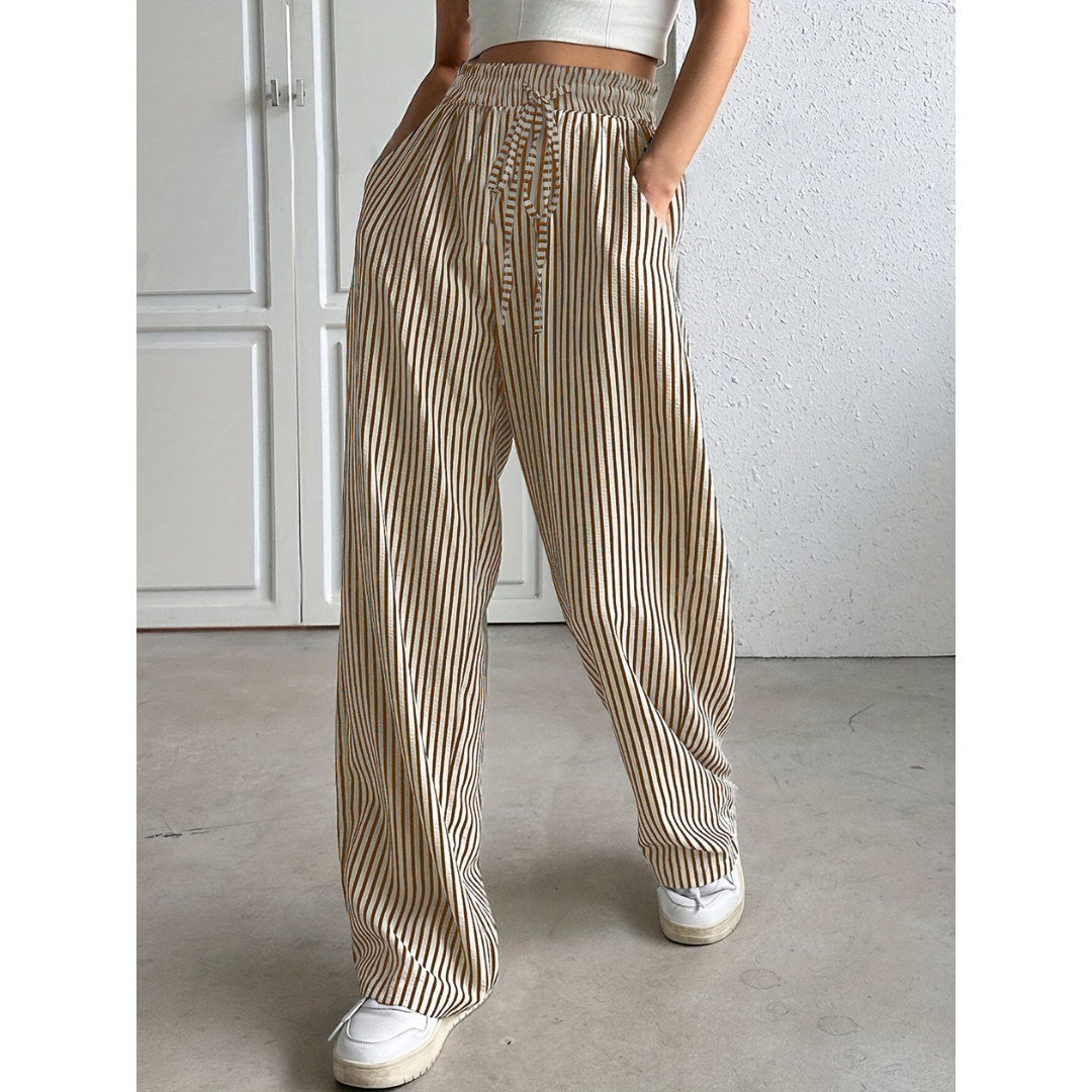 Paperbag-Waist Trousers by Eleanor Vale