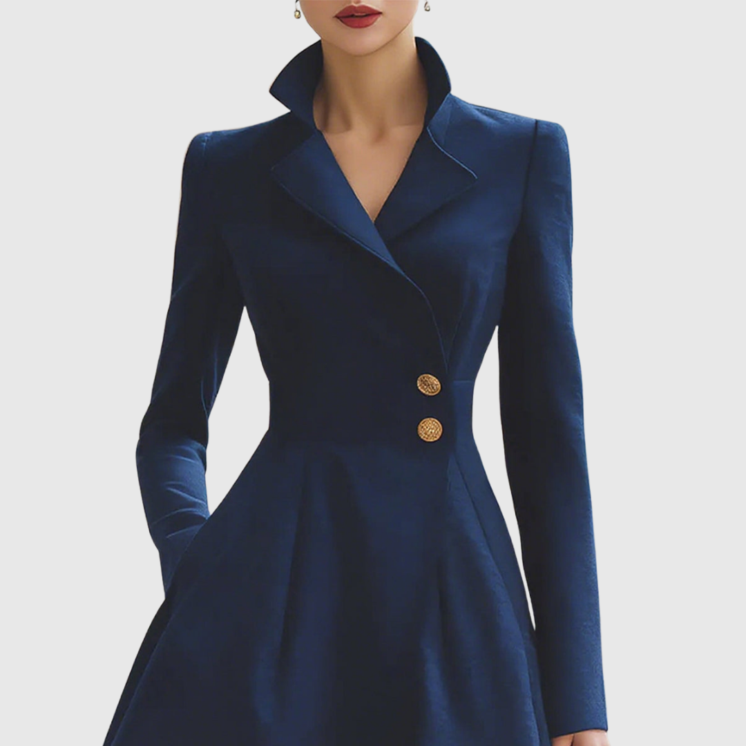 Gold-Button Dress by Eleanor Vale