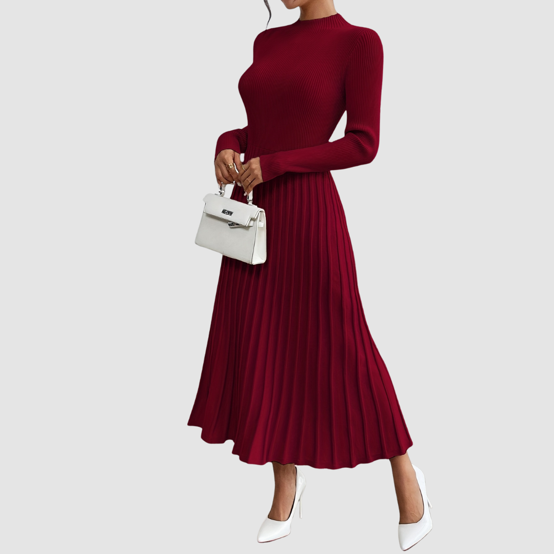 Ribbed-Bodice Maxi Dress by Eleanor Vale