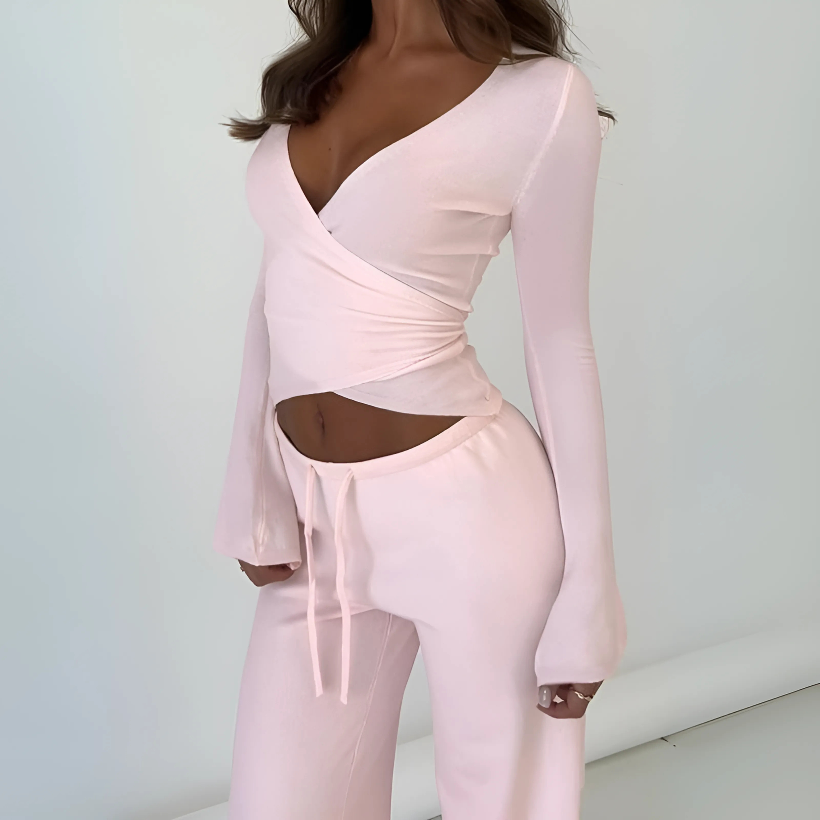 Wrap-Tie Co-Ord Set by Eleanor Vale