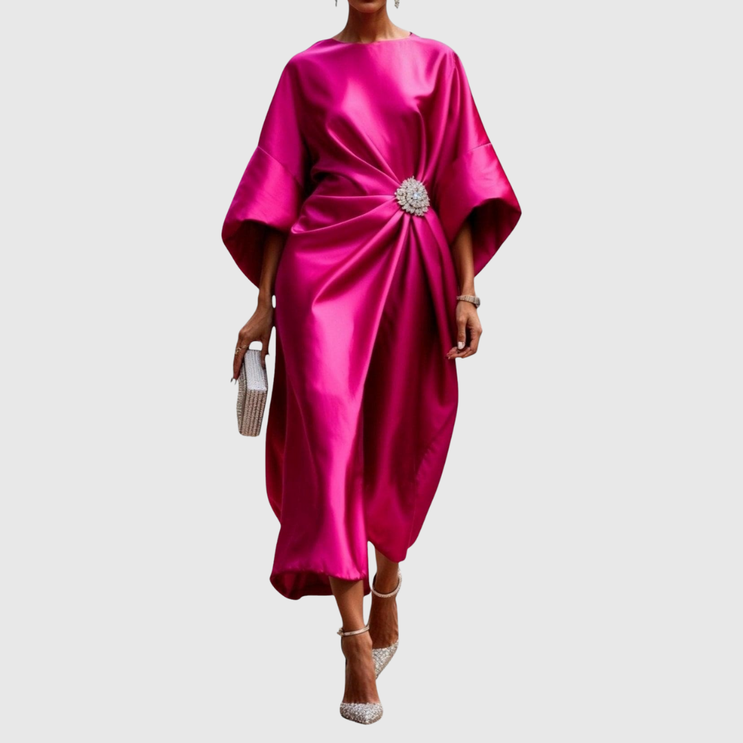 Brooch-Waist Dress by Eleanor Vale