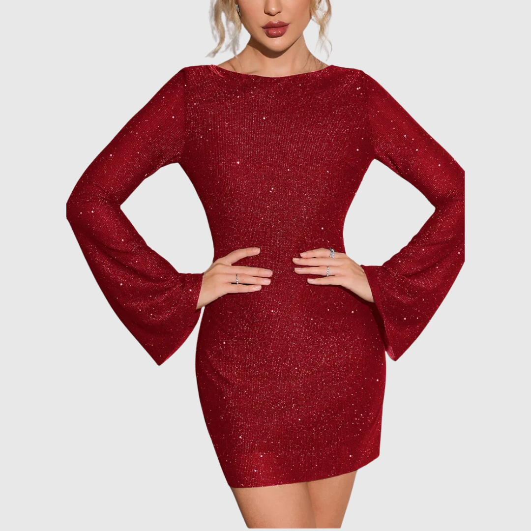 Flared-Cuff Dress by Eleanor Vale