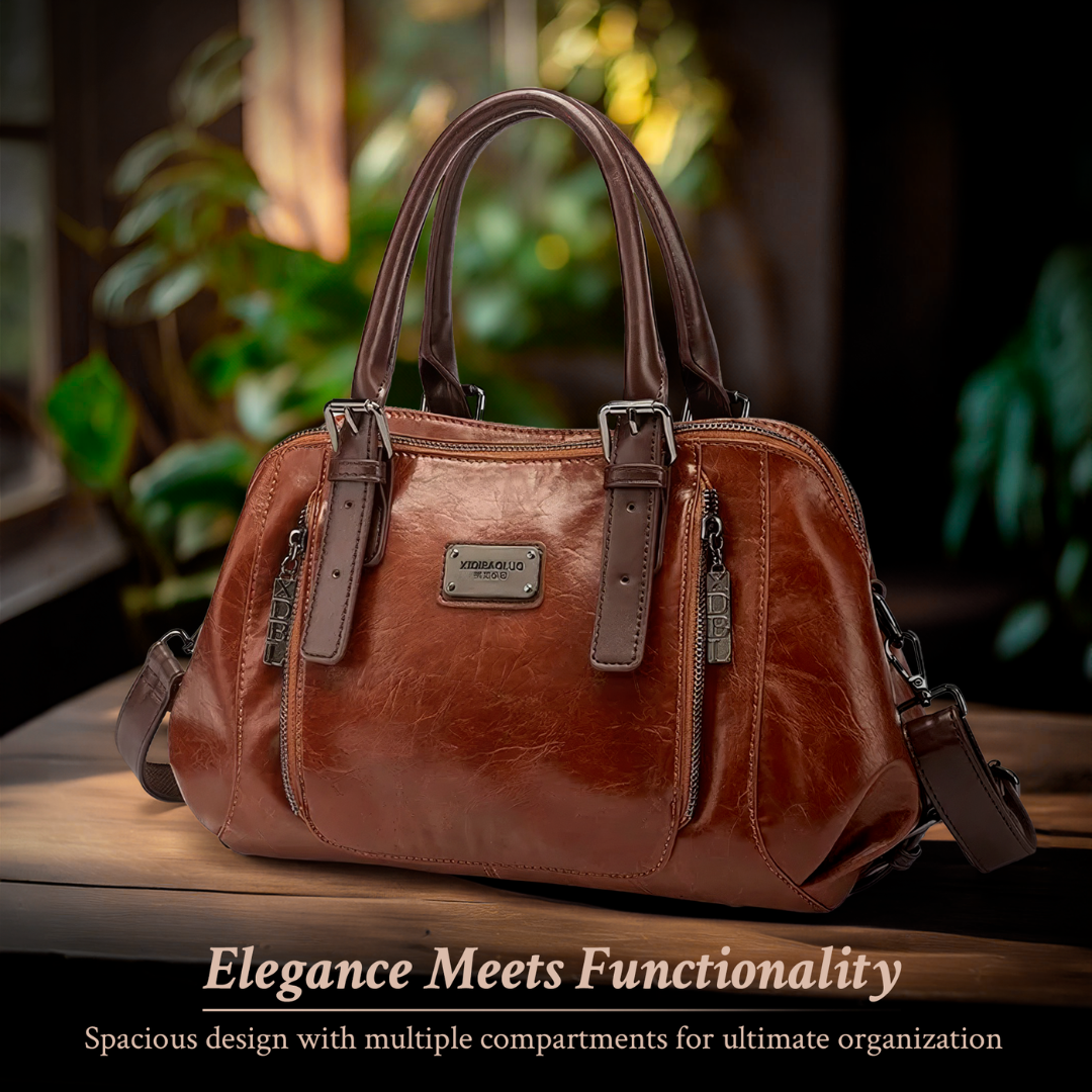 Bowler-Shape Handbag by Eleanor Vale