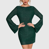 Flared-Cuff Dress by Eleanor Vale