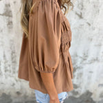 Smocked Blouse by Eleanor Vale
