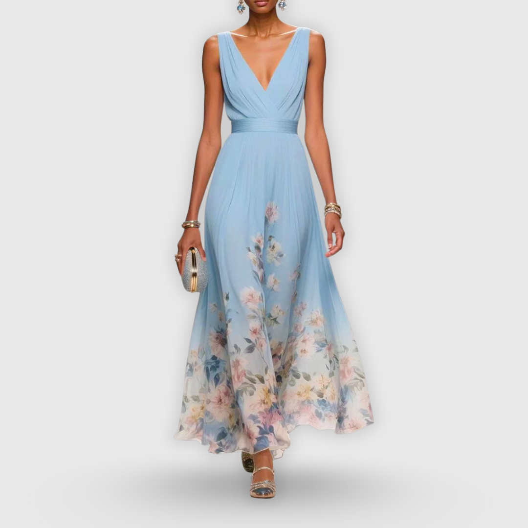 Floral-Border Summer Dress by Eleanor Vale
