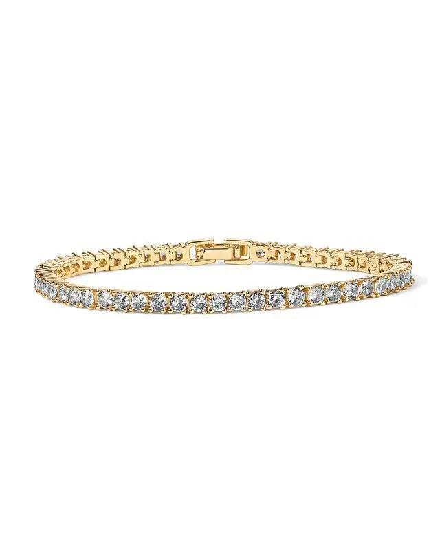 Crystal-Tennis Bracelet by Eleanor Vale