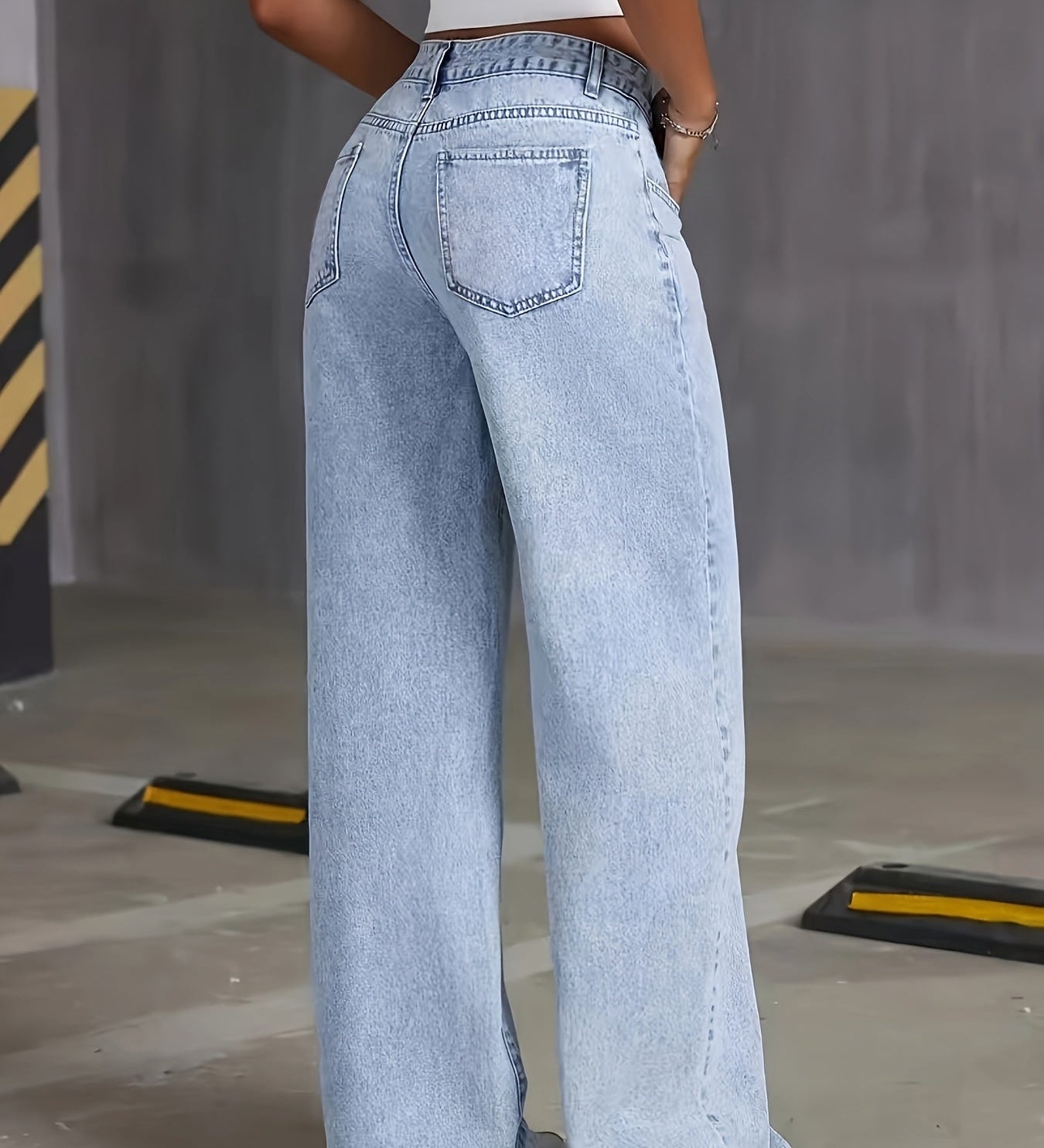 High-Rise Jeans by Eleanor Vale