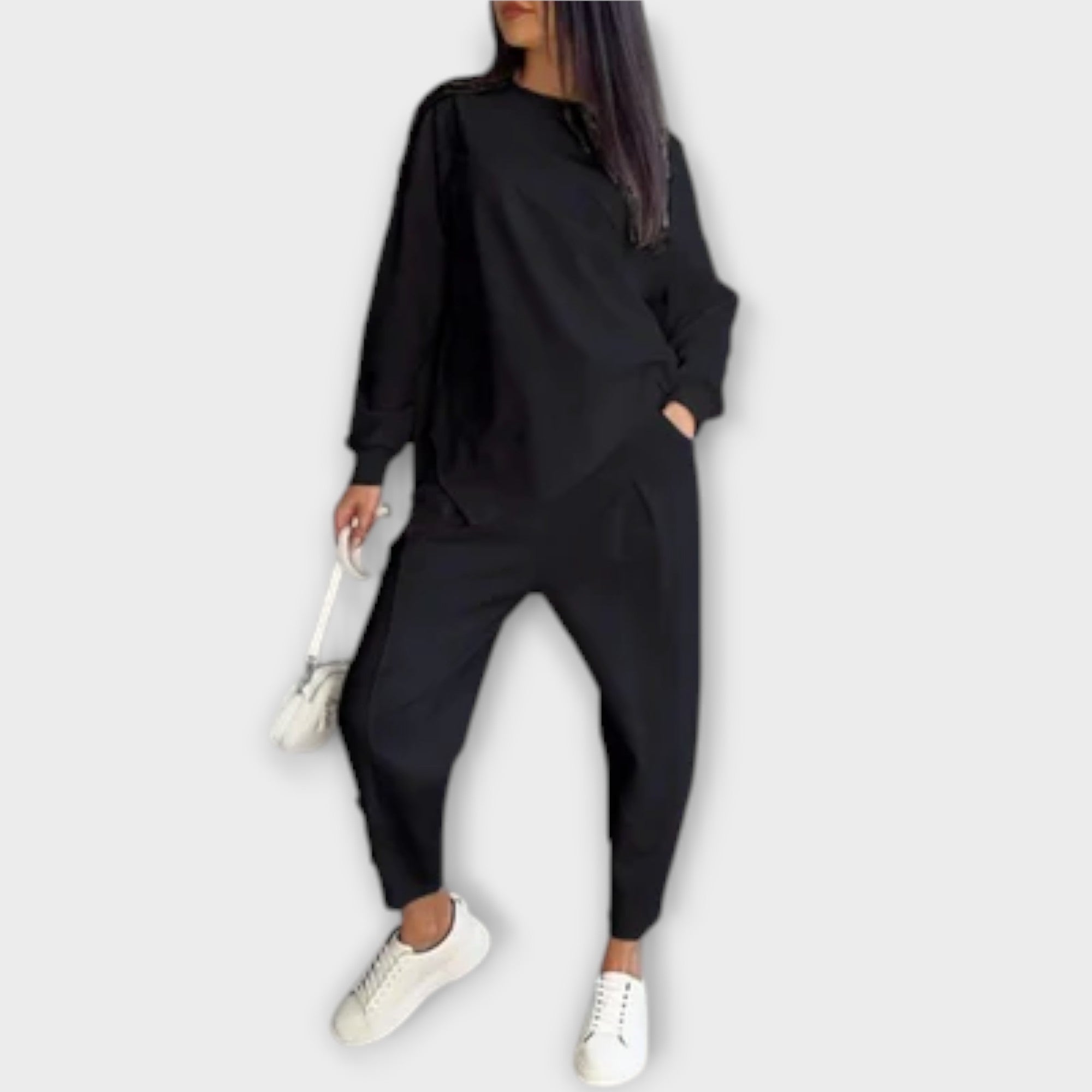 Crew-Jogger Two-Piece Set by Eleanor Vale