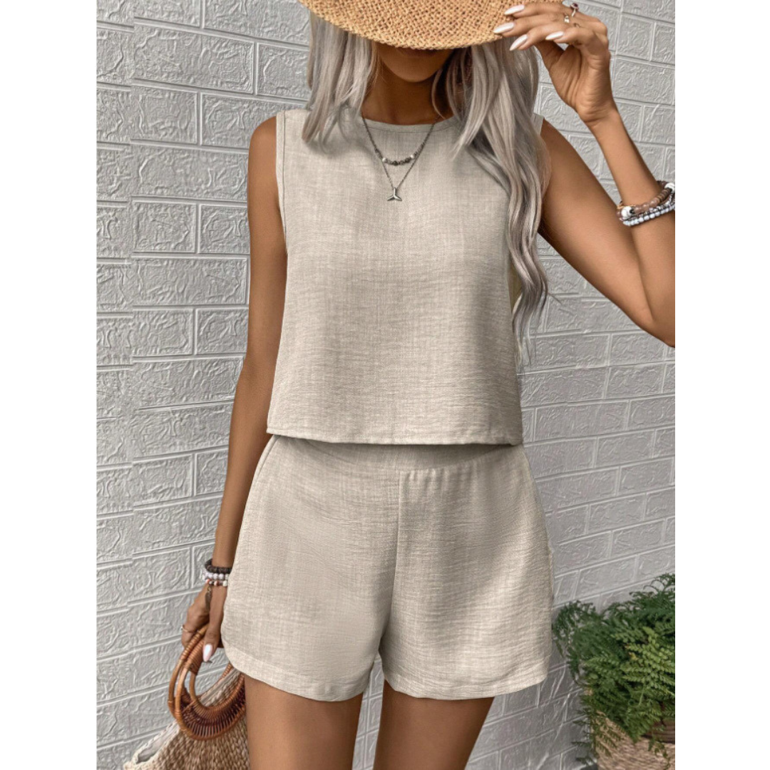 Crinkle-Weave Co-Ord Set by Eleanor Vale