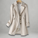 Belted-Tab Trench Coat by Eleanor Vale