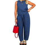 Micro-Check Co-Ord Set by Eleanor Vale