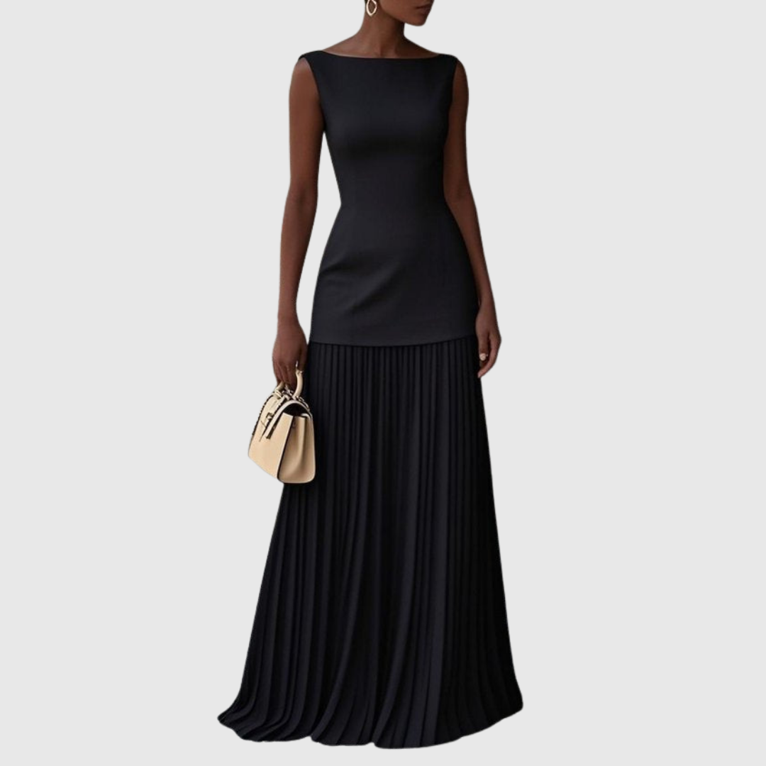 Drop-Pleat Dress by Eleanor Vale