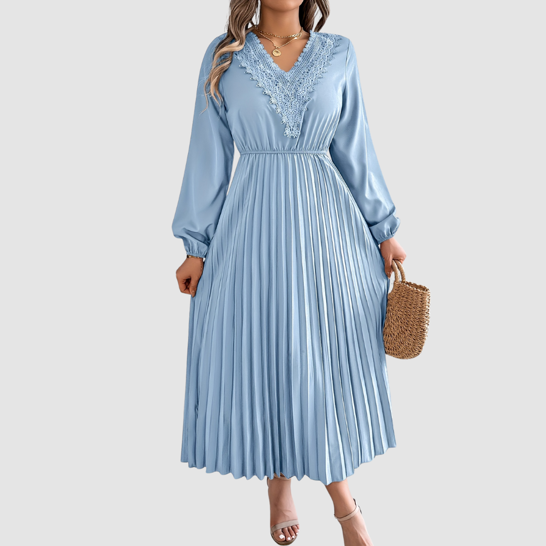 Crochet-Trim Dress by Eleanor Vale