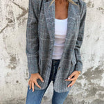 Plaid Blazer by Eleanor Vale