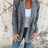 Plaid Blazer by Eleanor Vale