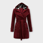 Check-Lined Coat by Eleanor Vale
