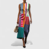Geometric-Stripe Dress by Eleanor Vale