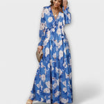 Ruffle-Trim Maxi Dress by Eleanor Vale