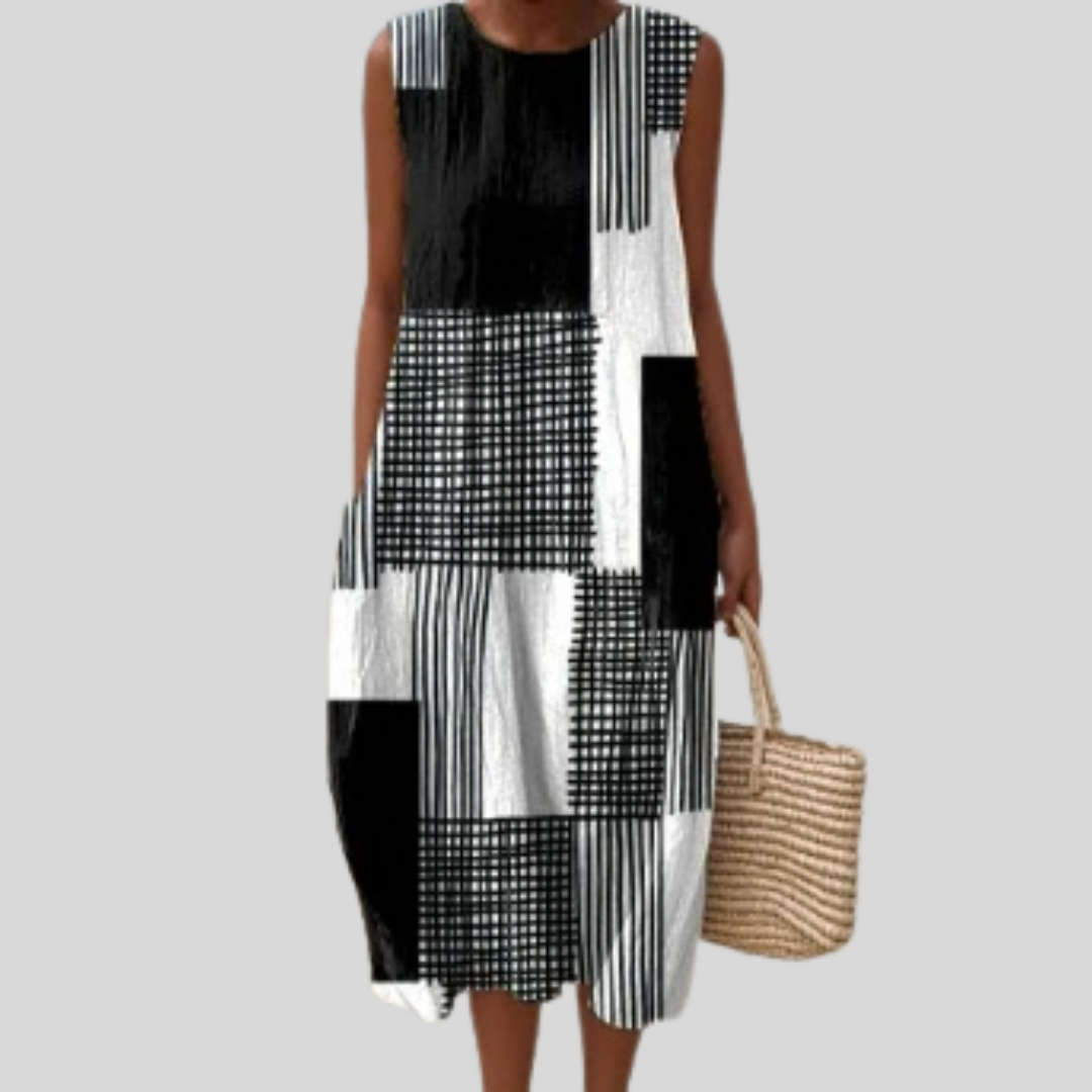 Chequerboard Dress by Eleanor Vale