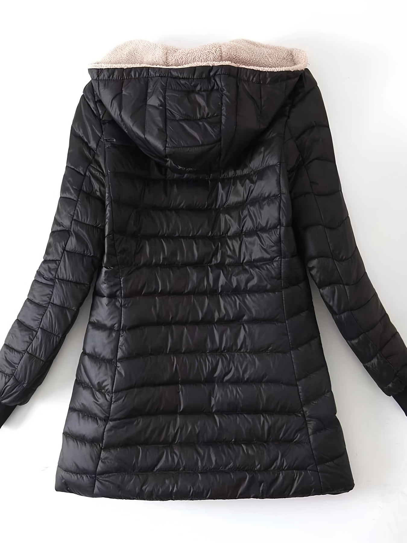 Ribbed-Cuff Coat by Eleanor Vale