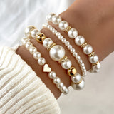 Heart-Bead Bracelet by Eleanor Vale