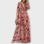 Ruffle-Trim Maxi Dress by Eleanor Vale