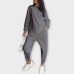 Crew-Jogger Two-Piece Set by Eleanor Vale