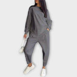 Crew-Jogger Two-Piece Set by Eleanor Vale