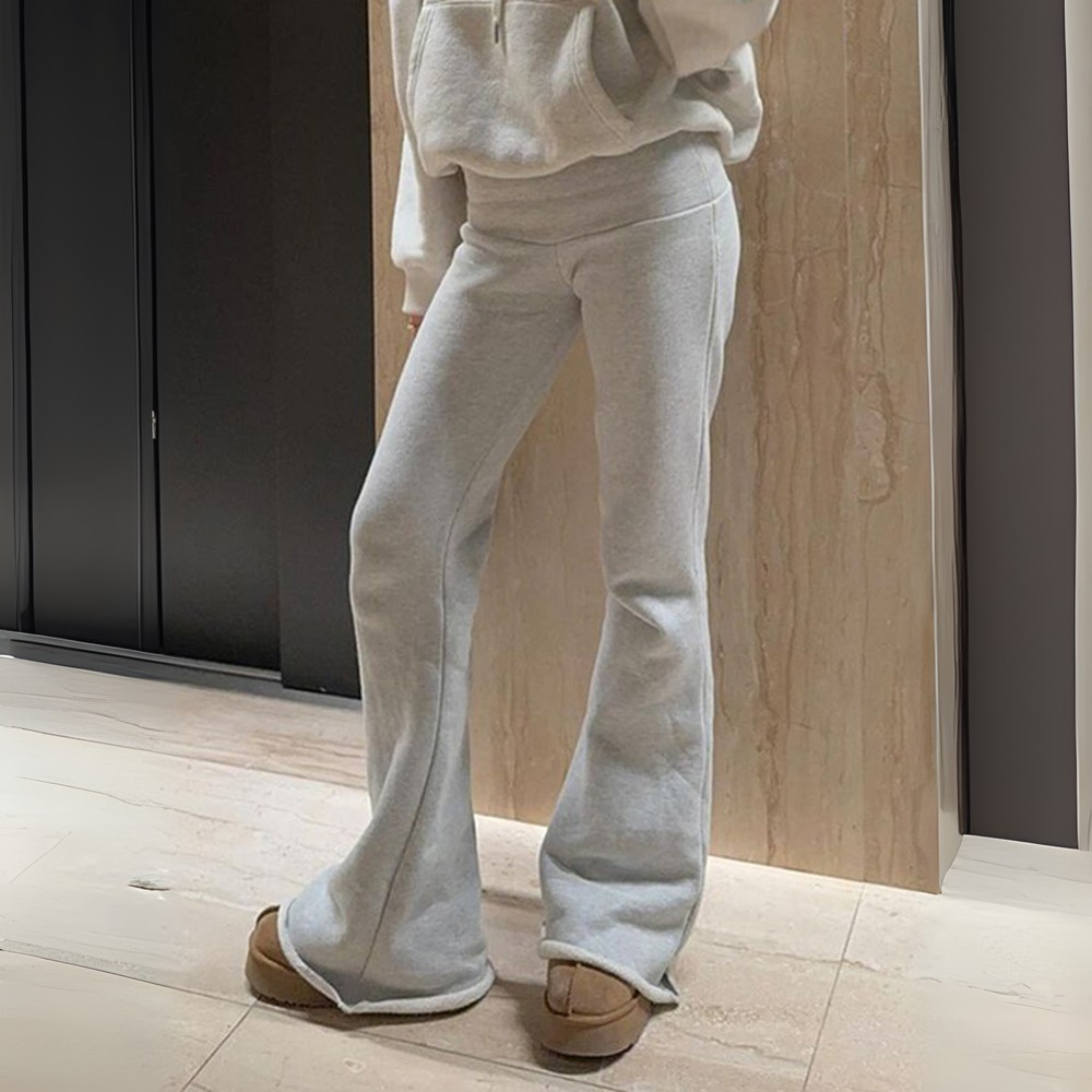 Flared-Leg Trousers by Eleanor Vale