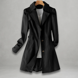 Belted-Tab Trench Coat by Eleanor Vale