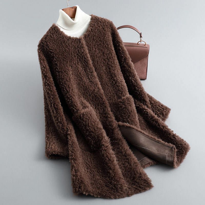 Collarless Coat by Eleanor Vale