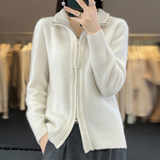 Ribbed-Zip Gilet by Eleanor Vale