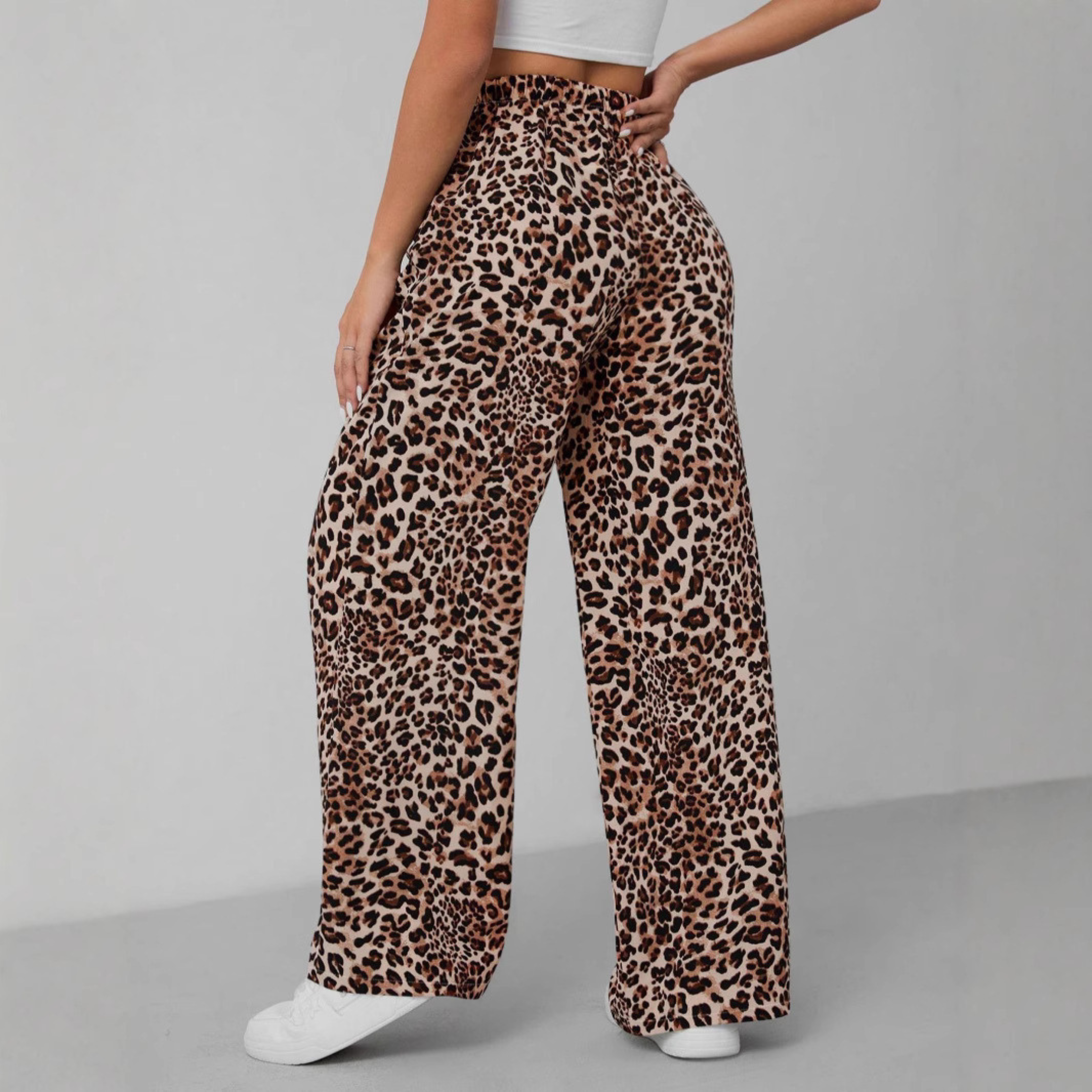 Feline-Print Trousers by Eleanor Vale