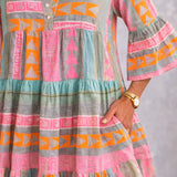 Ruffle-Cuff Midi Dress by Eleanor Vale