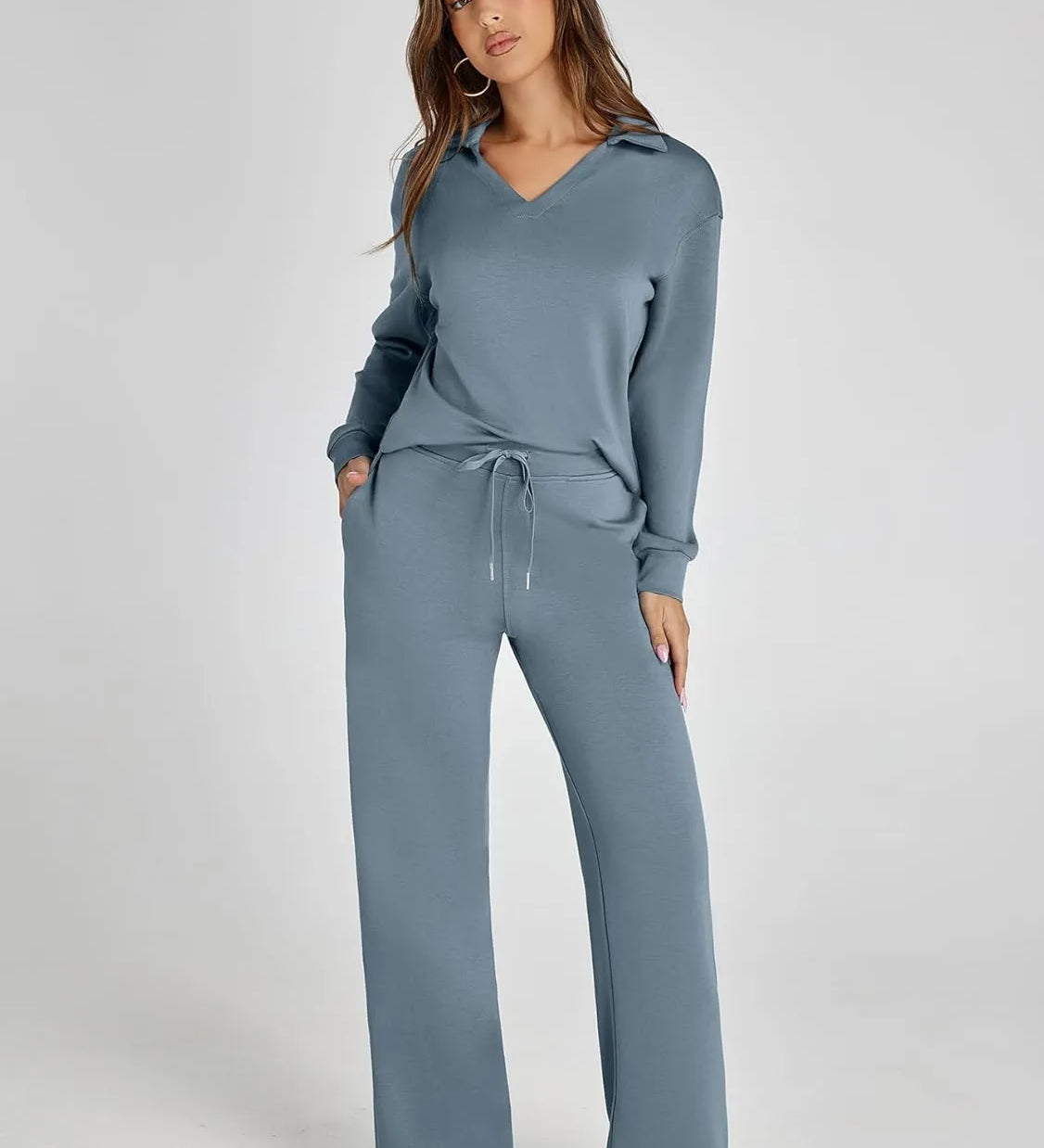 Flat-Collar Two-Piece Set by Eleanor Vale