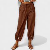 Cuffed-Harem Trousers by Eleanor Vale