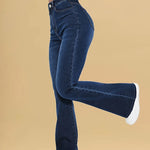 Indigo-Flare Jeans by Eleanor Vale