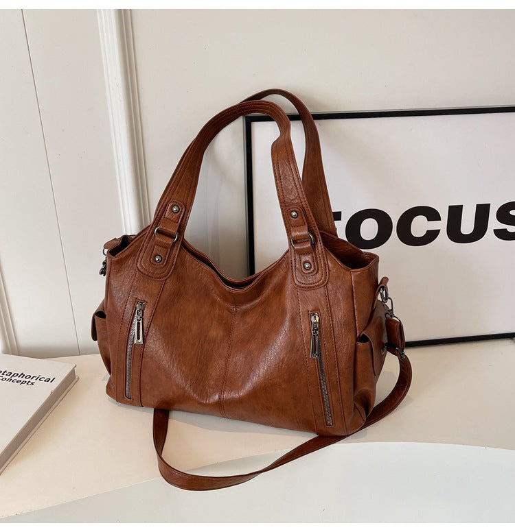 Twin-Zip Handbag by Eleanor Vale