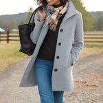 Single-Breasted Coat by Eleanor Vale