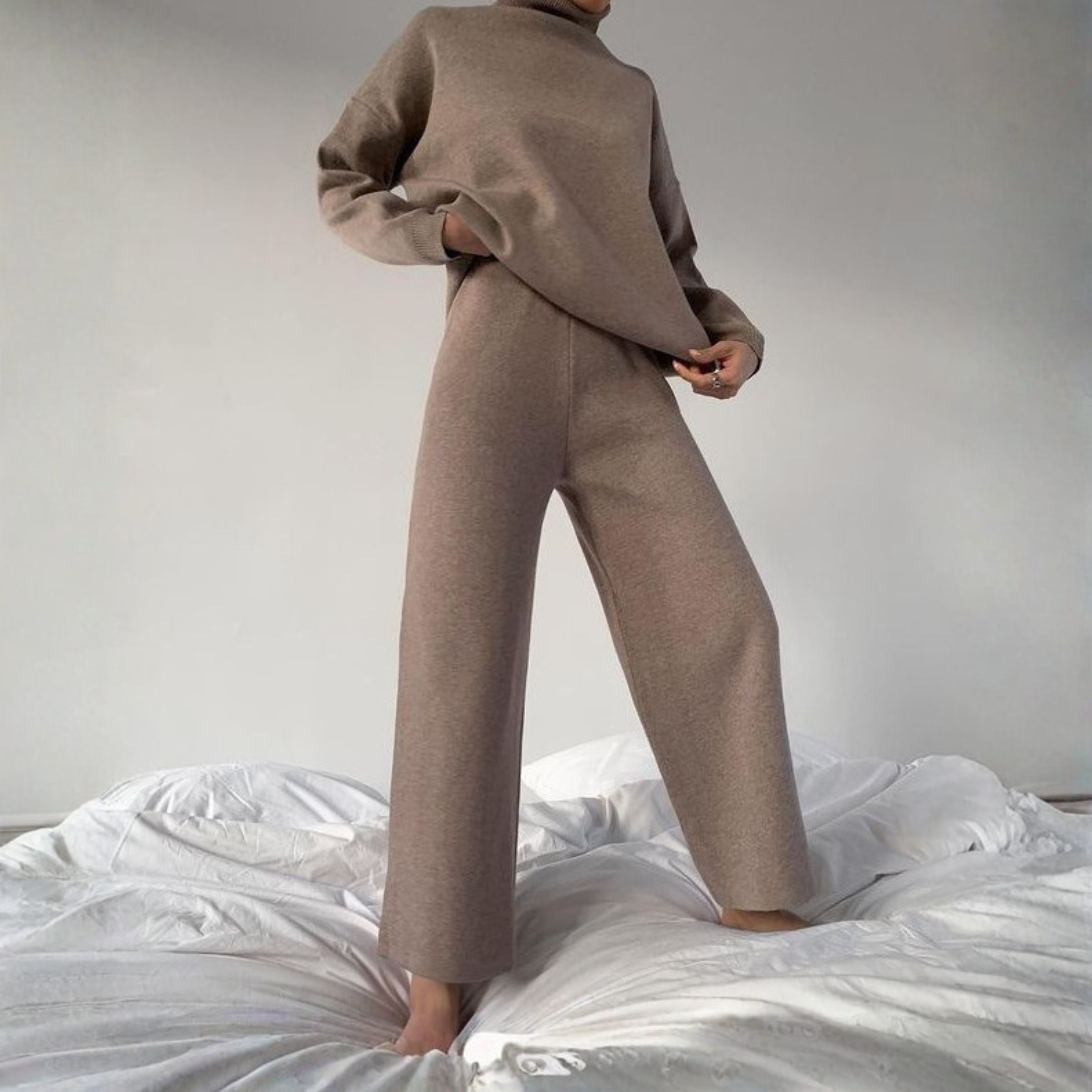 Polo-Neck Co-Ord Set by Eleanor Vale
