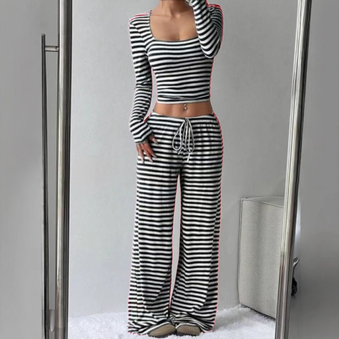 Candy-Stripe Co-Ord Set by Eleanor Vale